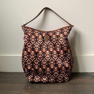 Tory Burch silk purse.